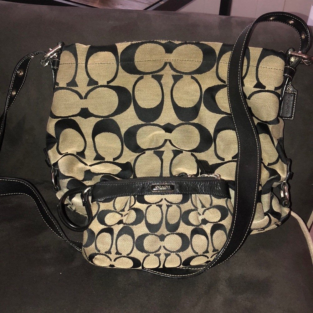 Coach cross body bag